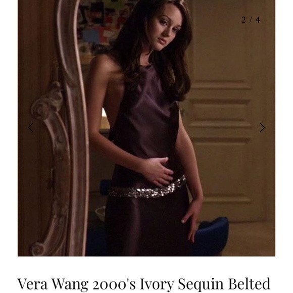 Vera Wang Dresses & Skirts - Iconic 2000s Gossip Girl Gold Dress